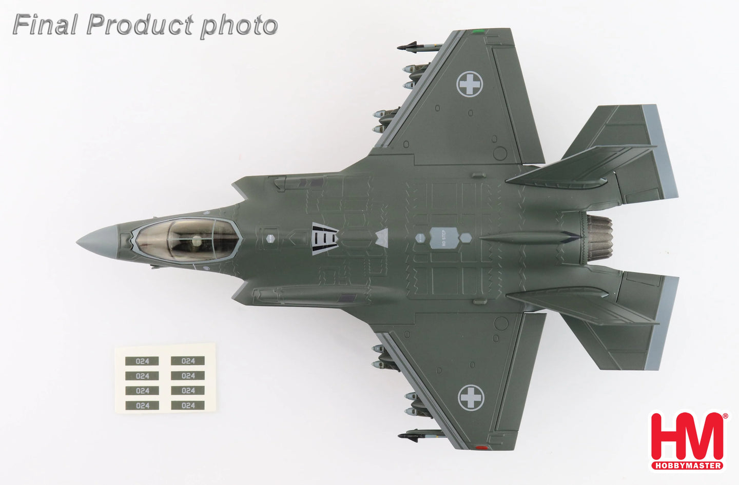 HOBBY MASTER F-35A LIGHTNING II J-6024 SWISS AIR FORCE 2023